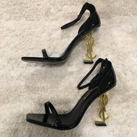 Saint Laurent Opyum Heeled Sandals 39 - Picture 3 of 6